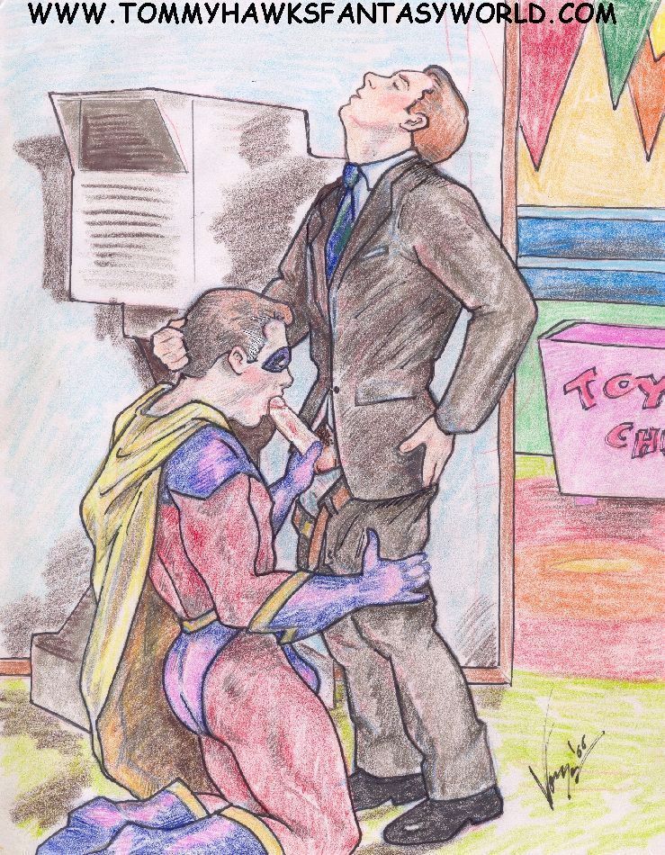 Illustration of Captain Cosmo Sucks